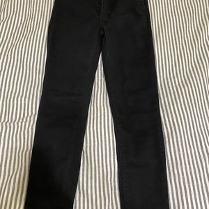 Joe’s Jeans Black high rise skinny jeans